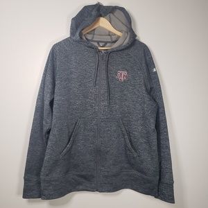 Adidas Plus Size 2XL Texas A&M Full Zip Up Hoodie